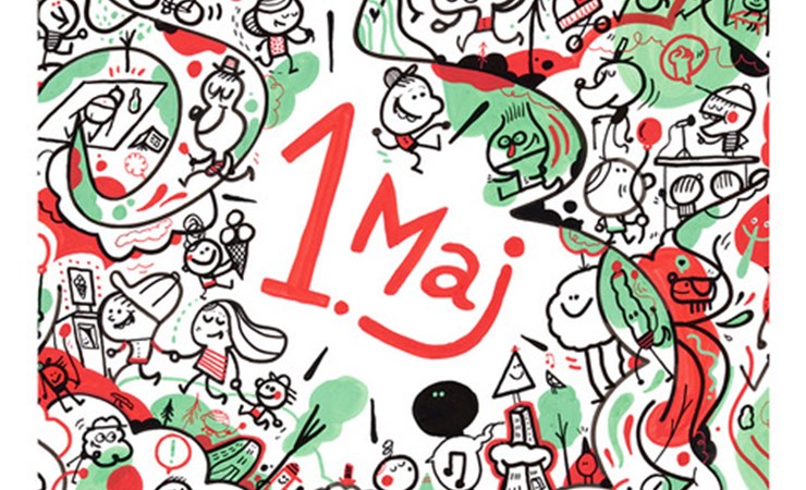 1. maj fejring på Bornholm 2025